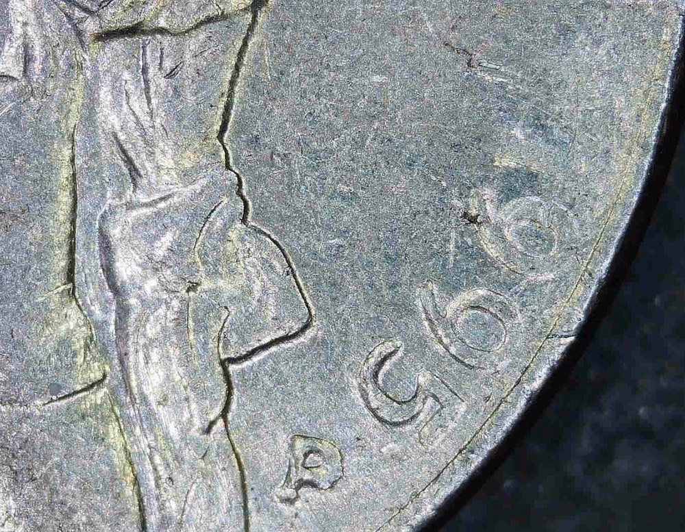 Struck Thru Grease Error - 1995 Jefferson Nickel