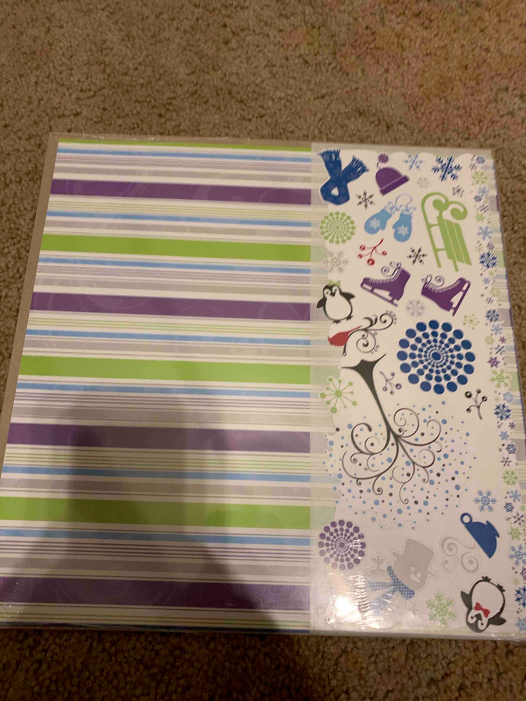 Creative Memories 12×12 Additions Winter NIP 5 varieties