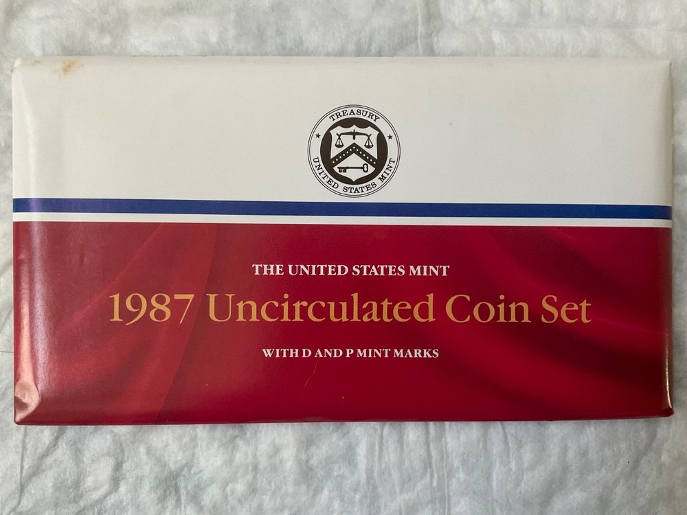 1987 US Mint Set , 10 Coins - R40