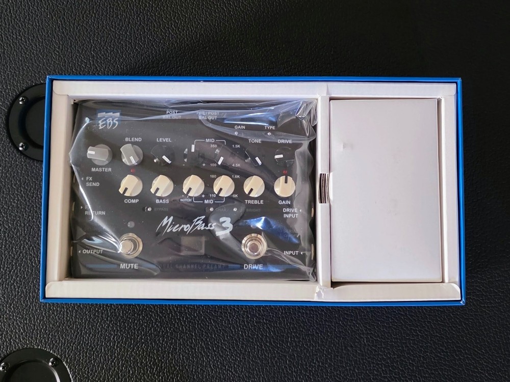 EBS MicroBass 3 2-channel Preamp