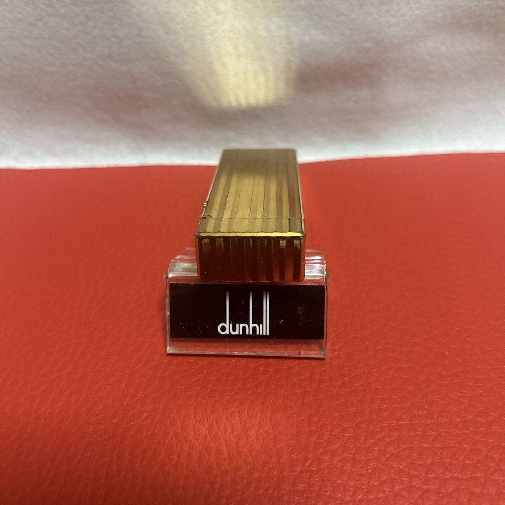 Overhauled Dunhill Rollagas lighter Gold without box