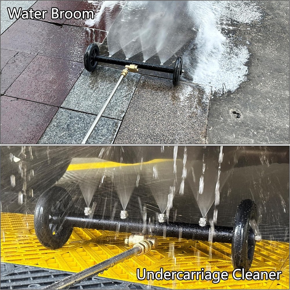 Dual-Function Undercarriage Cleaner Surface Washer 16 Inch 4000 PSI