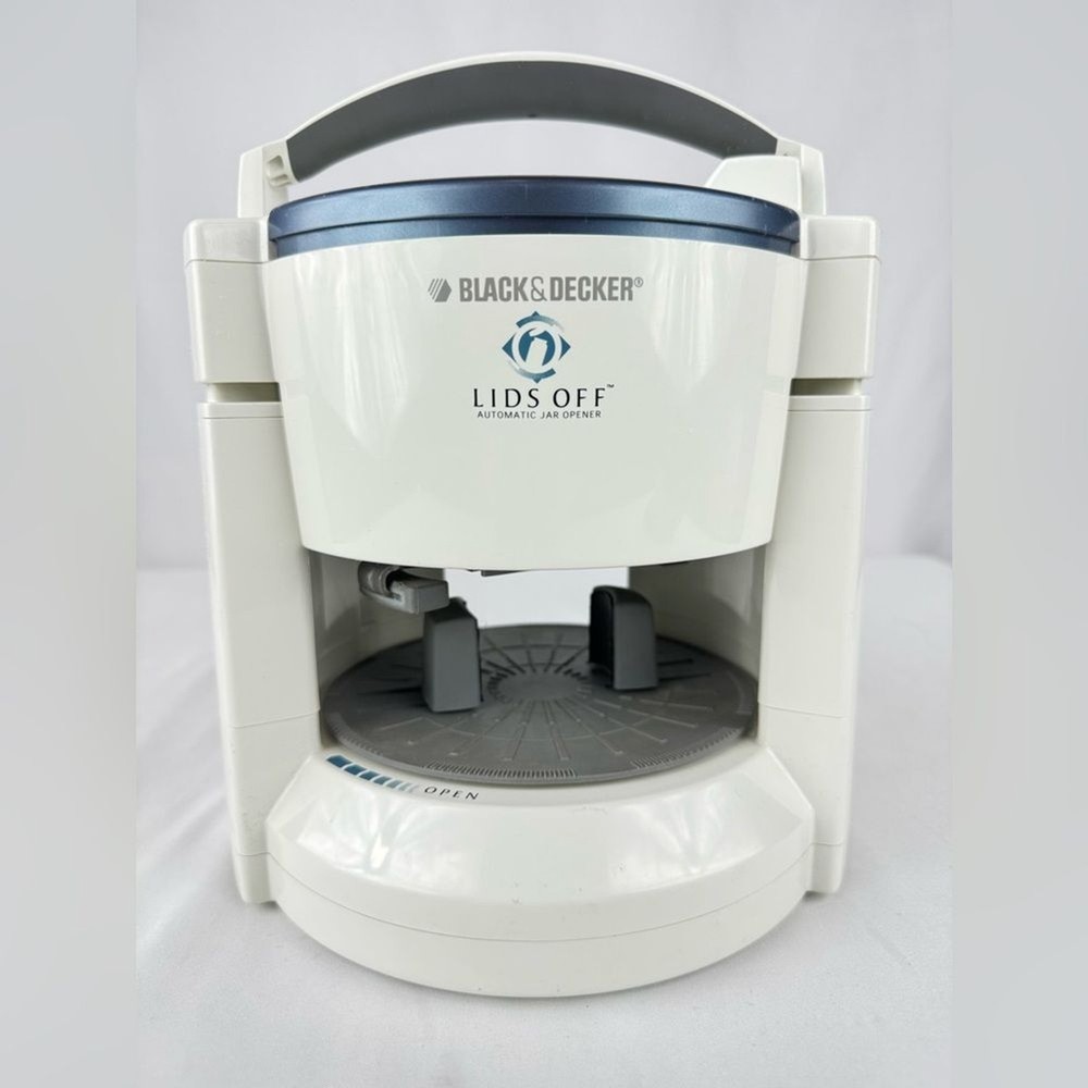 Black & Decker Lids Off Automatic Jar Opener -Tested/Working