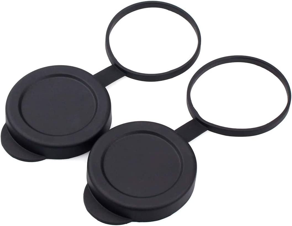 SVBONY Protective Rubber Objective Lens Caps for Fits Binoculars with Outer Diam