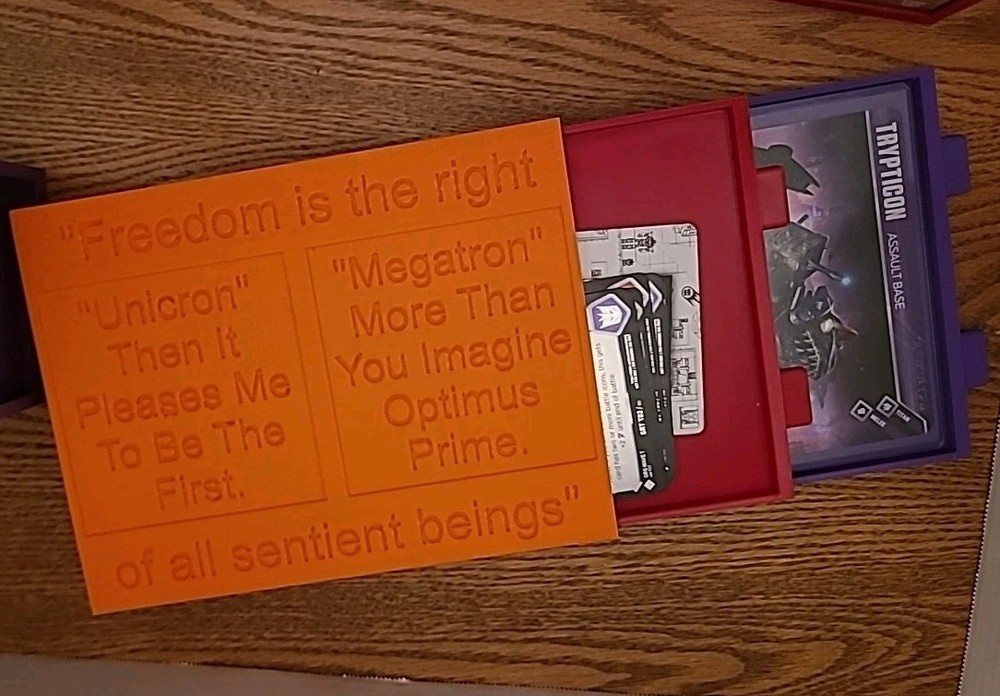 Transformers TCG Deck Box