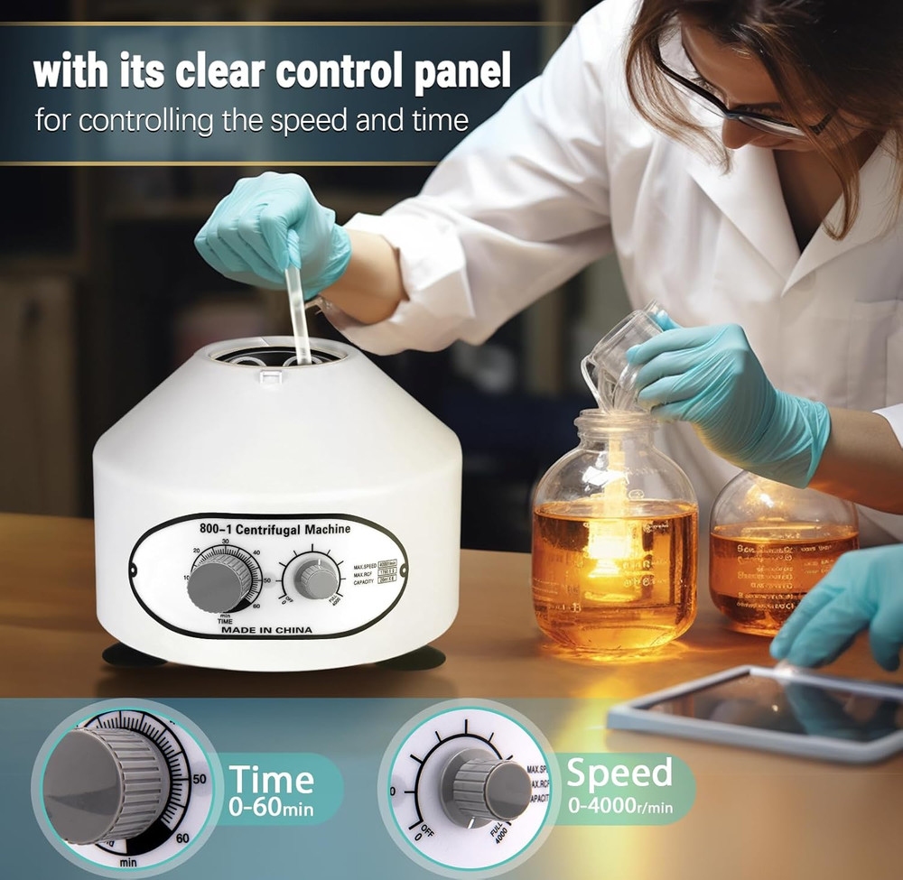 , Lab Benchtop Centrifuges, Desktop Electric Lab Laboratory Lab Medical Practic