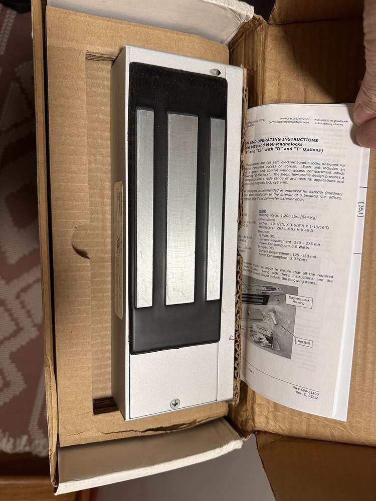 M68 Magnalock  Security Assa Ablou