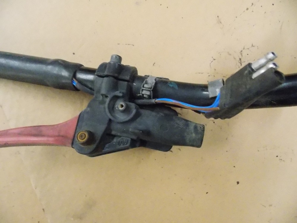 1995 POLARIS XLT 600 Handlebars with Controls/master cylinder shelf#30