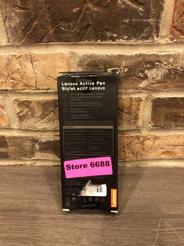 Lenovo Active Capacity Pen GX80K32882