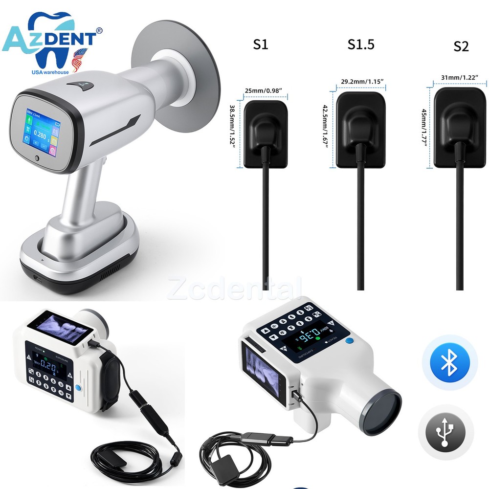 Dental Portable Digital Machine High Frequency Scatter Shield / Sensor Size 1/2