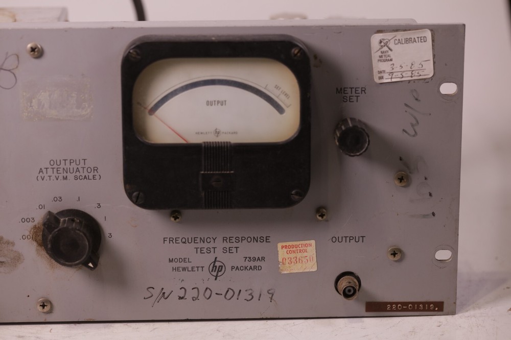 Hewlett Packard HP 739AR Frequency Response Test Set