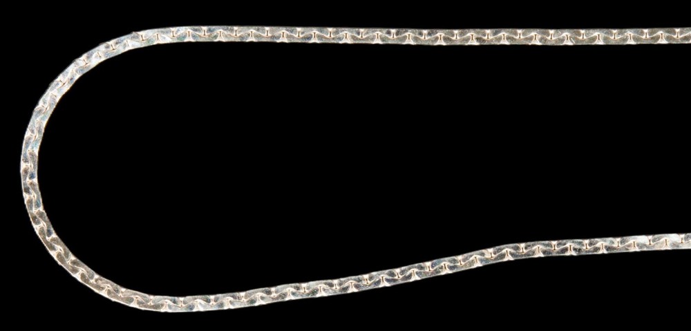 Sterling Silver Solid Serpentine Chain 16” 1.9mm NEW