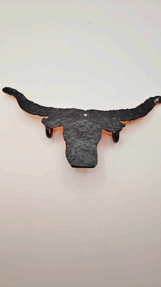 Longhorn Metal Key Holder
