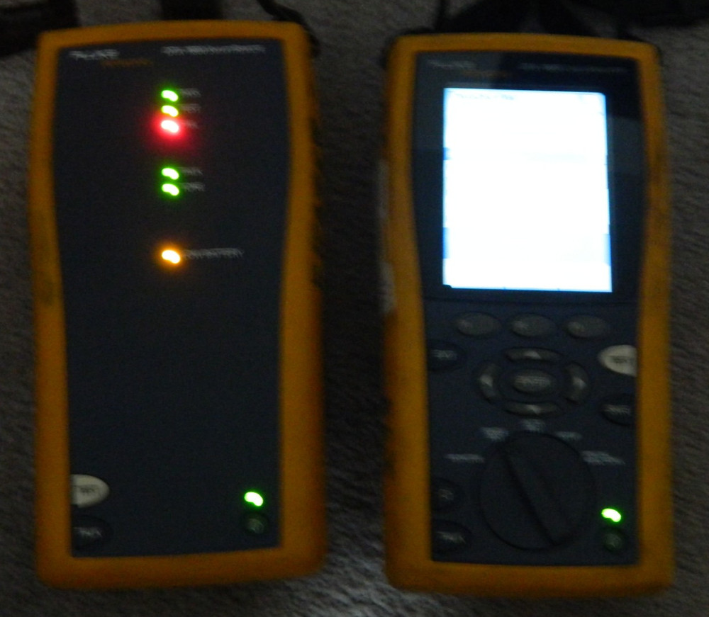 Fluke DTX-1800 Cable Analyzer with Remote Unit