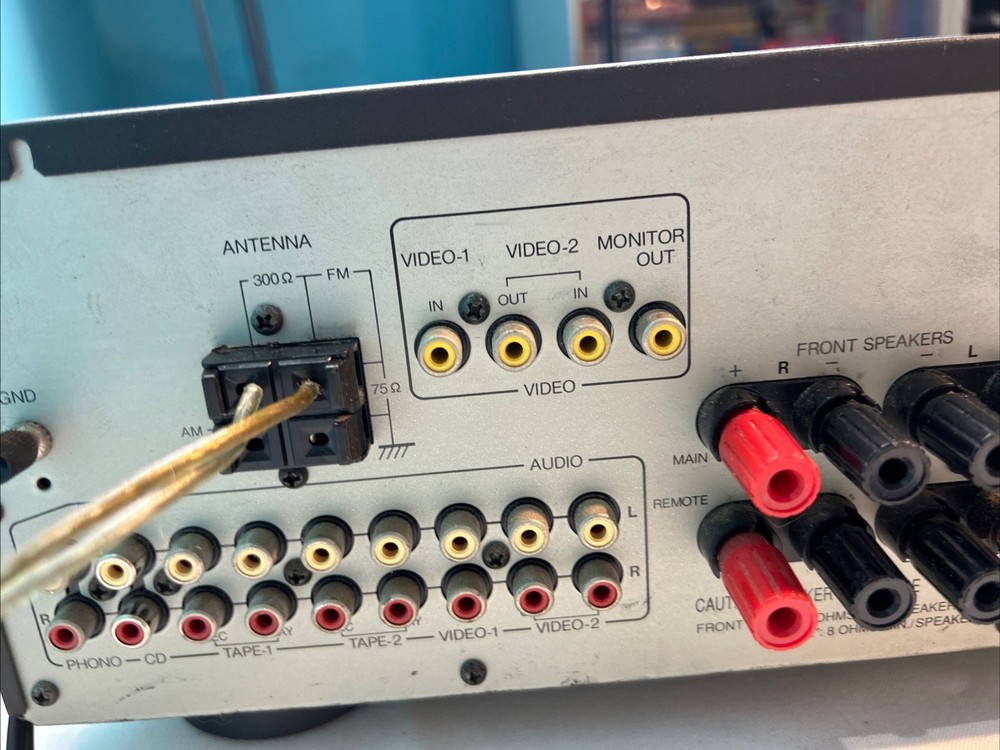 Technics R1 TX-904 Cassette Deck & Remote Control RC-289C