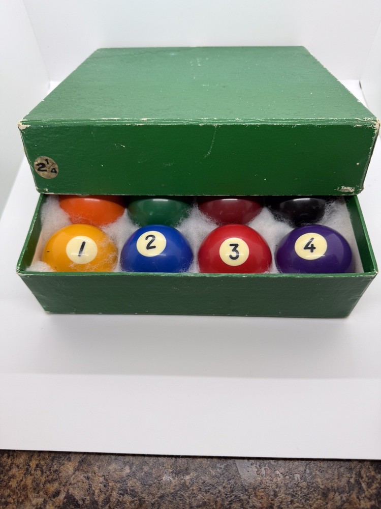 2.25” Billiard Balls In Original Box