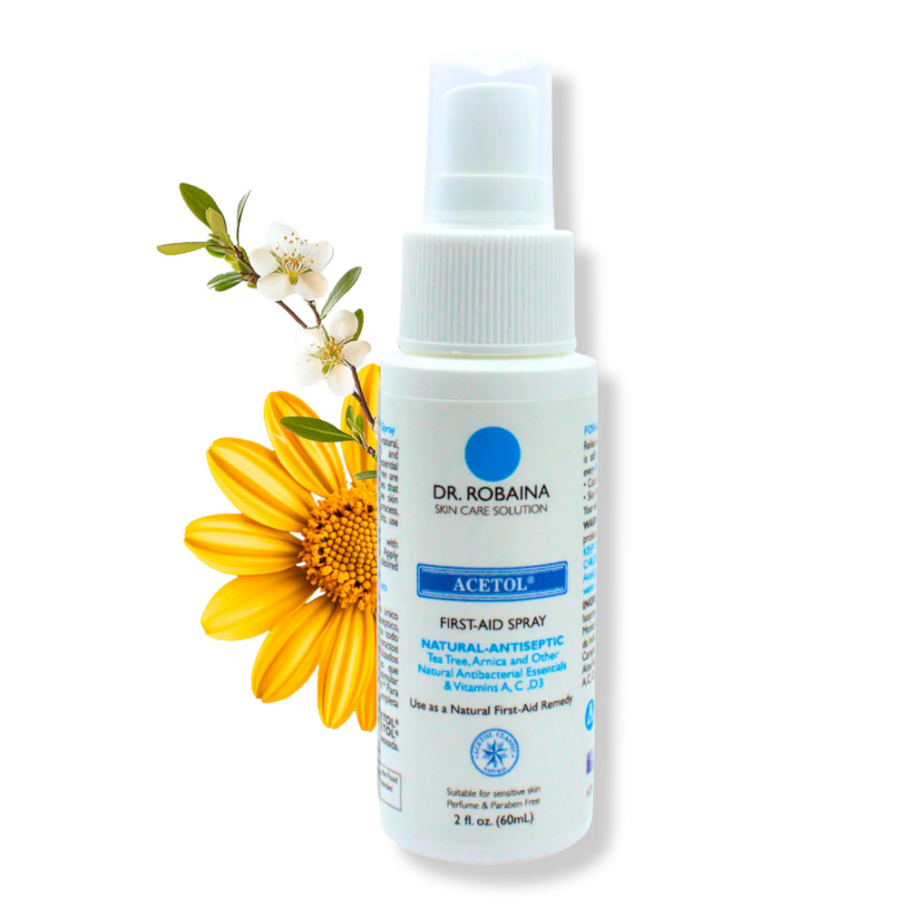 Dr. Robaina Acetol First-Aid Spray 2 fl oz – Natural-Antiseptic