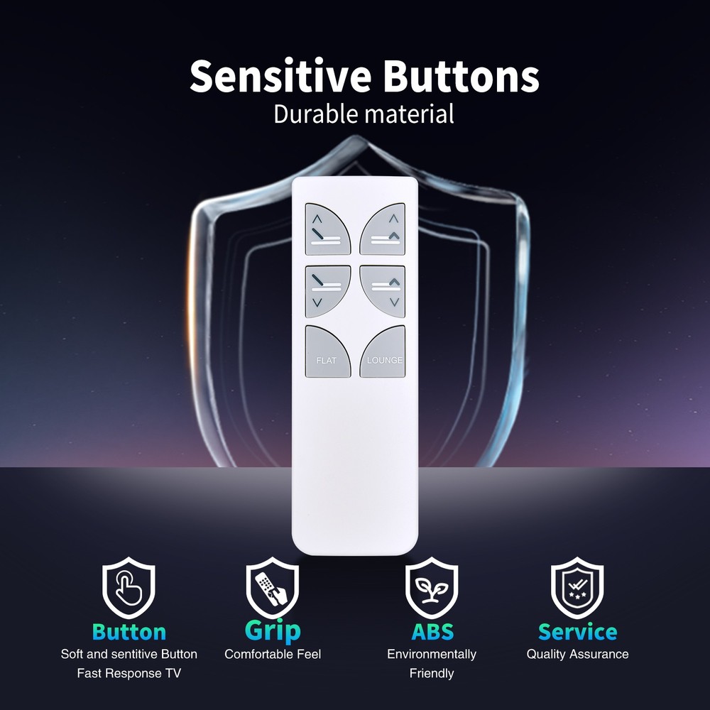 Remote Control For Serta Motion Essentials 2 II Adjustable Base Bed