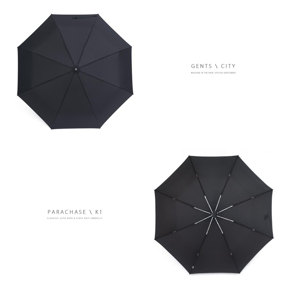 PARACHASE Folding Umbrella, Automatic Opening and Closing 140cm from JAPAN