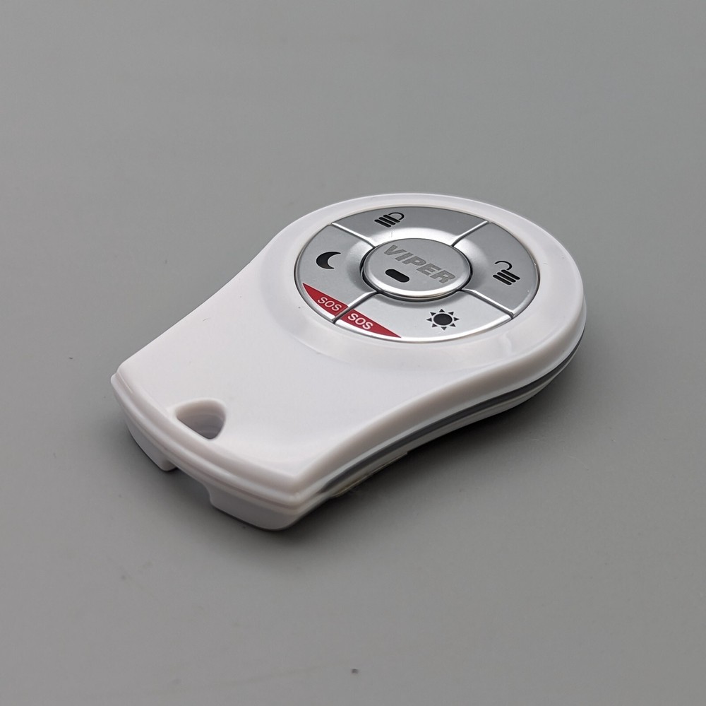 Viper Home 7250R Replacement Remote Control Key Fob White