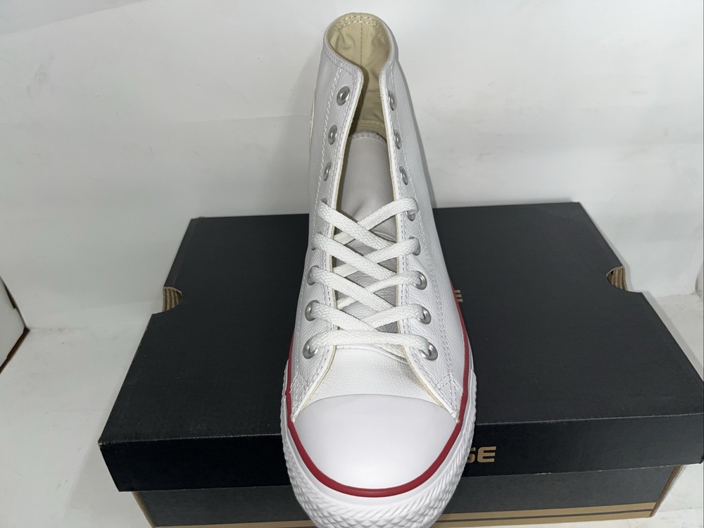 Converse All Stars White Hi Leather