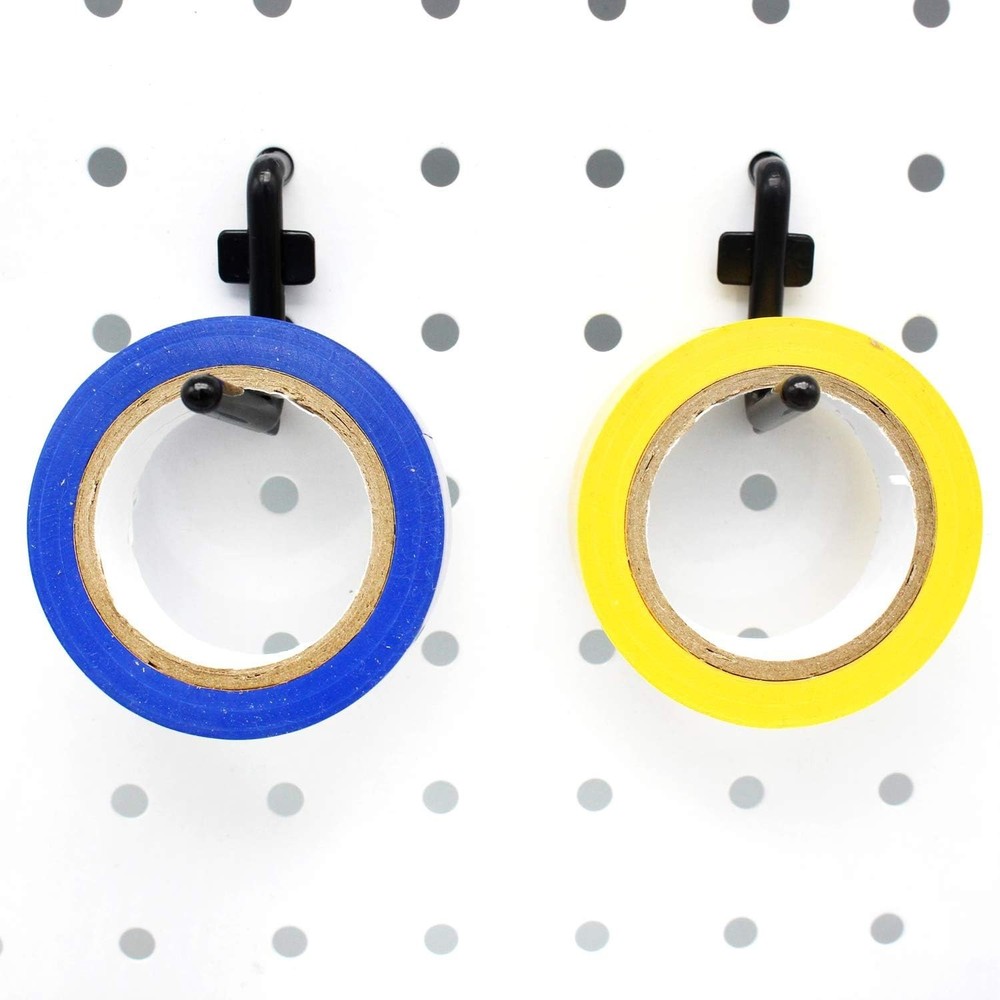 Durable 100 Count L Style Pegboard Hooks - Rust-Resistant Tool Accessories