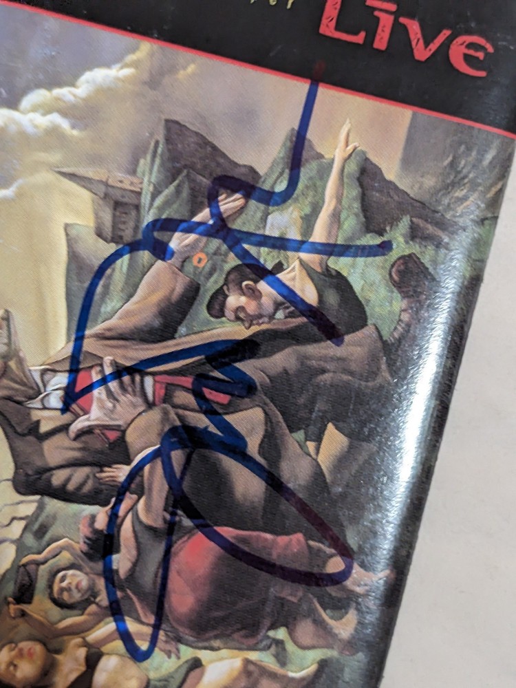 LIVE signed cassette THROWING COPPER Kowalczyk + 3 + JERRY HARRISON autograph