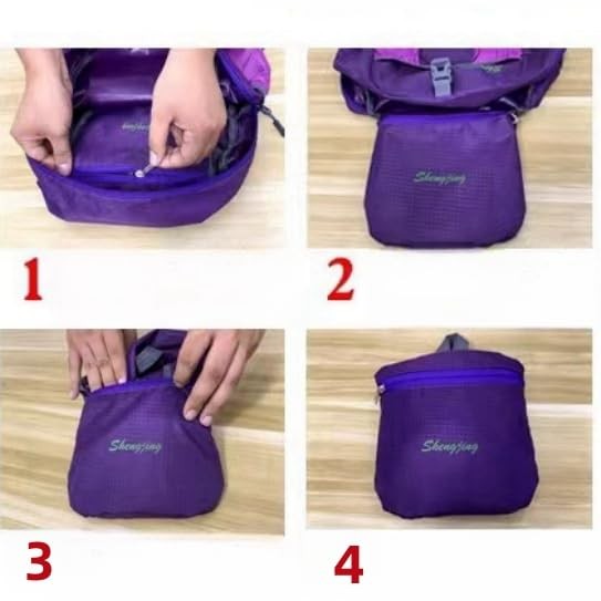 Travel lightweight foldable backpack hiking backpack splash proof compact tra...