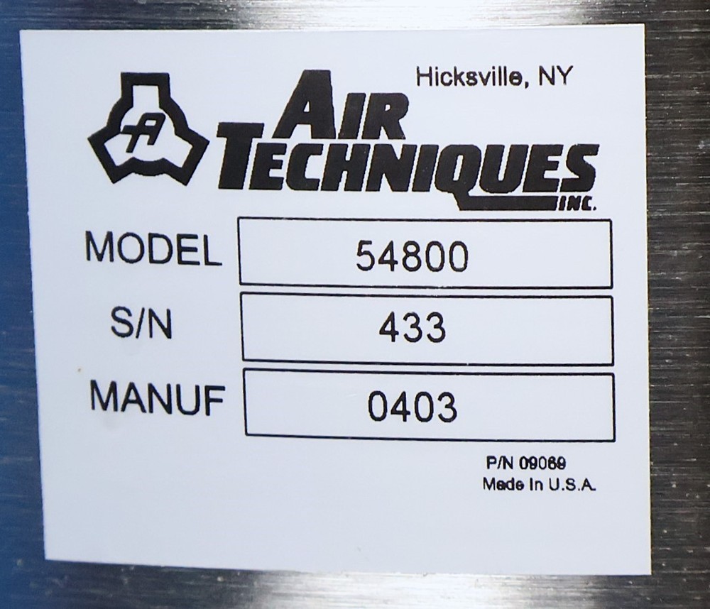 Air Techniques STS-3 Dental Dry Vacuum Pump System
