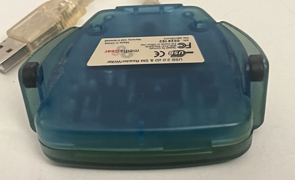 USB 2.0 xD/SM Reader/Writer