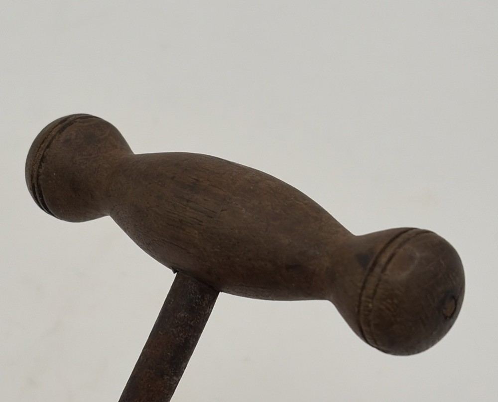 Vintage Wood Corkscrew 4.5”