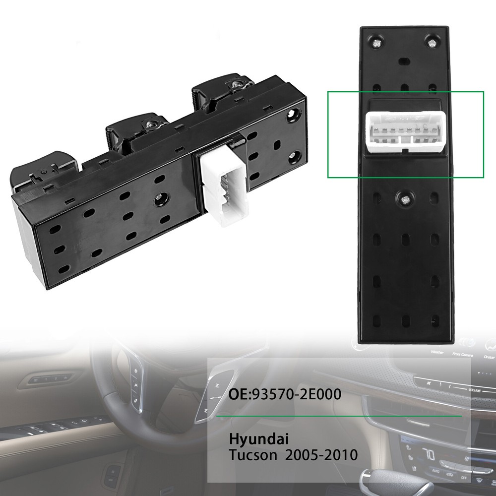 For 2005-2010 Hyundai Tucson Front Left Driver Side Master Power Window Switch