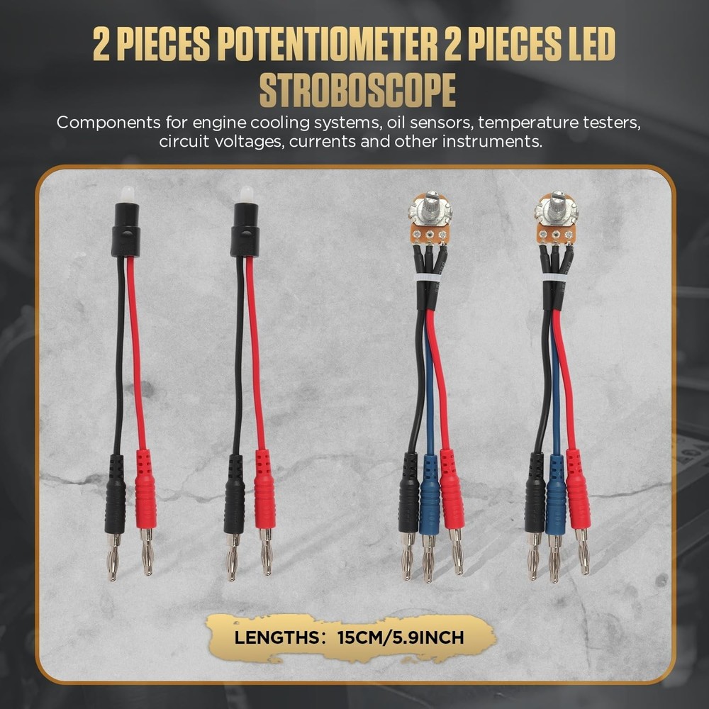 Deluxe 68PC Multimeter Leads - 1000V 32A, Piercing Probes, EMC Certified