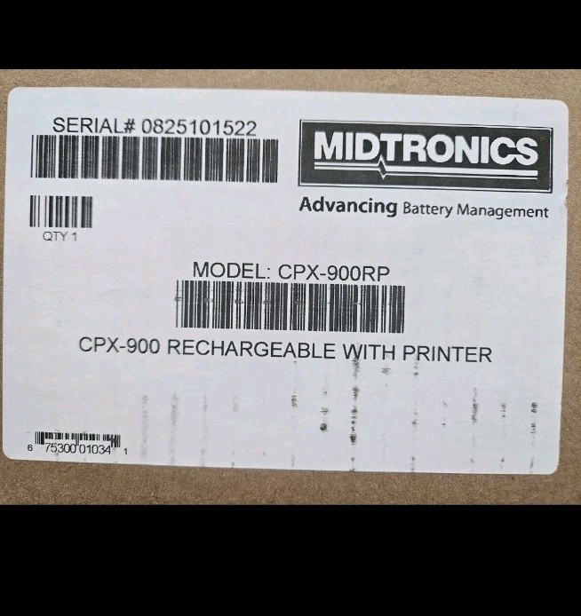 Midtronics CPX-900RP Battery & Electrical System Analyzer- New