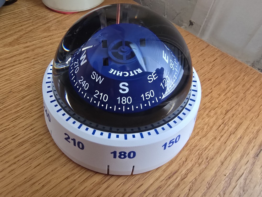 Ritchie Xp-99W Kayak Sailboat Compass - Surface Mount-  NEW OPEN BOX