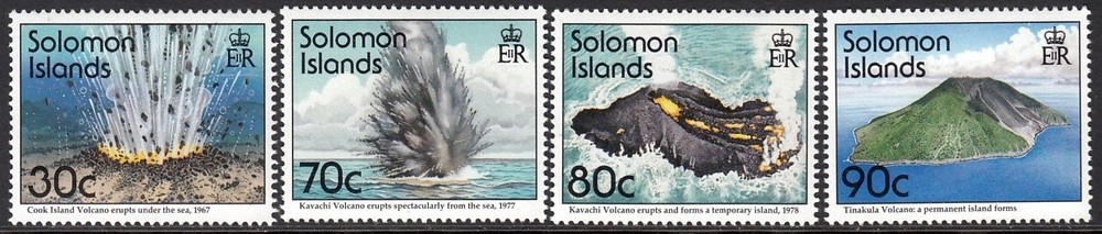SOLOMON ISLANDS 1994 VOLCANOES