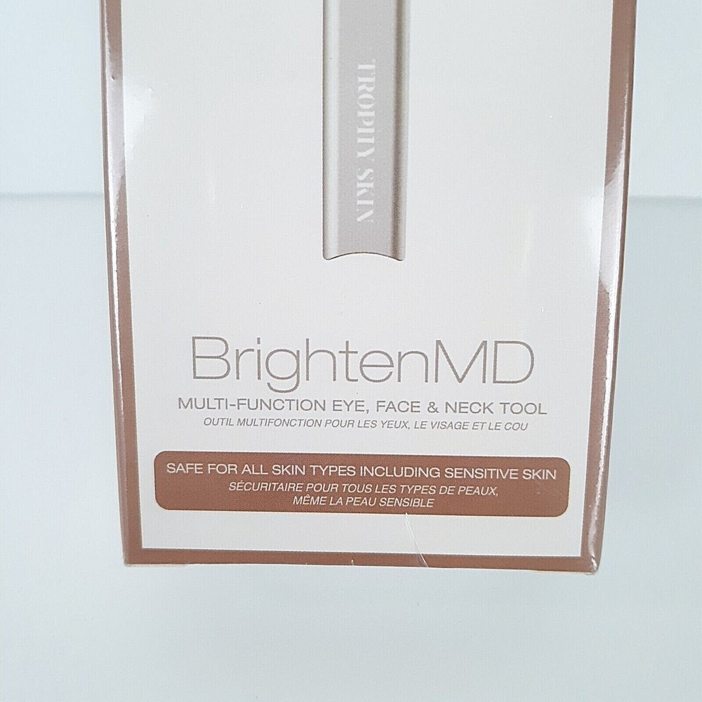 Trophy Skin Brighten MD Multi Function Device for Face and Neck New in Box