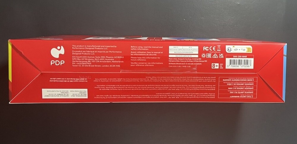 Official Nintendo Switch Wired Headset + Controller [ Power Pose Mario ] NEW