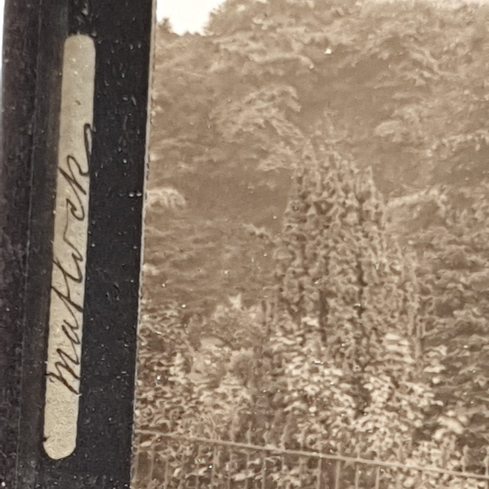 Vintage Magic Lantern Glass Slide Collectable