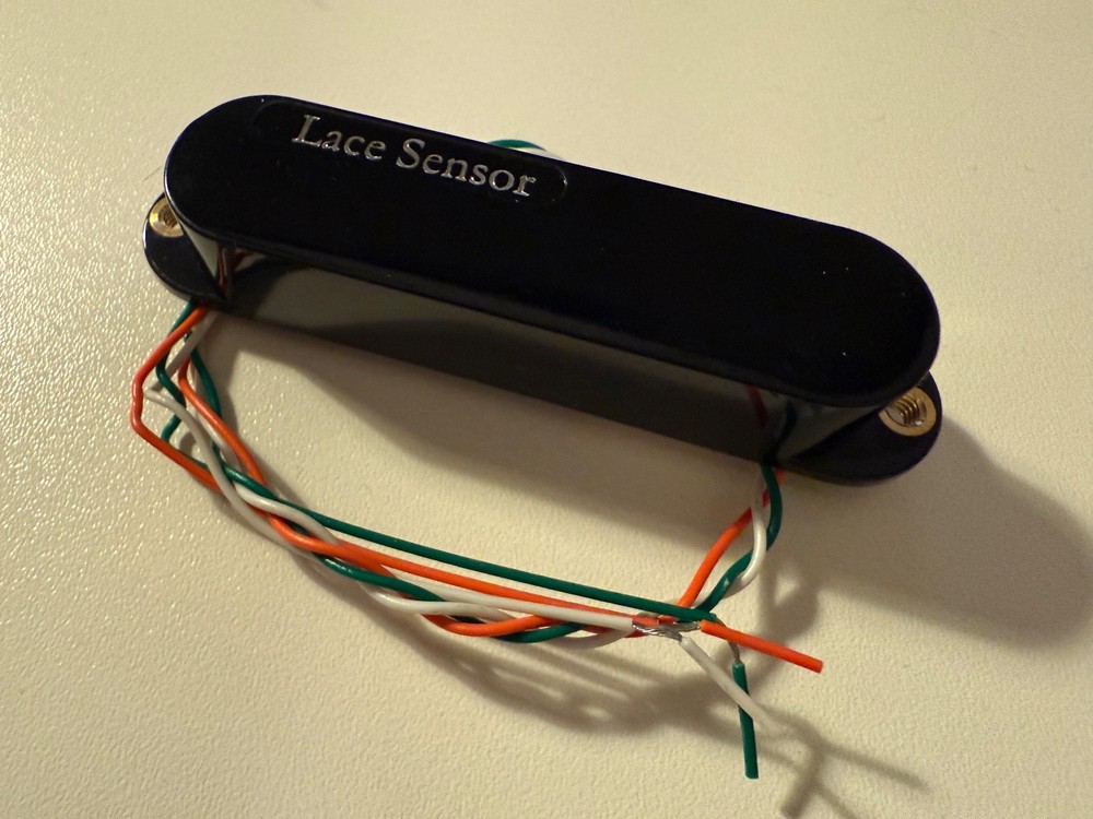 Lace pickup set red/silver/blue