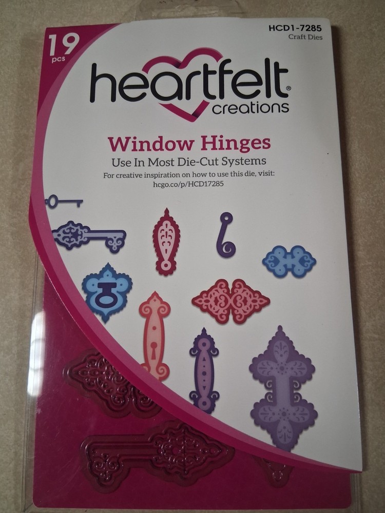 Heartfelt Creations Window Hinges Die Set
