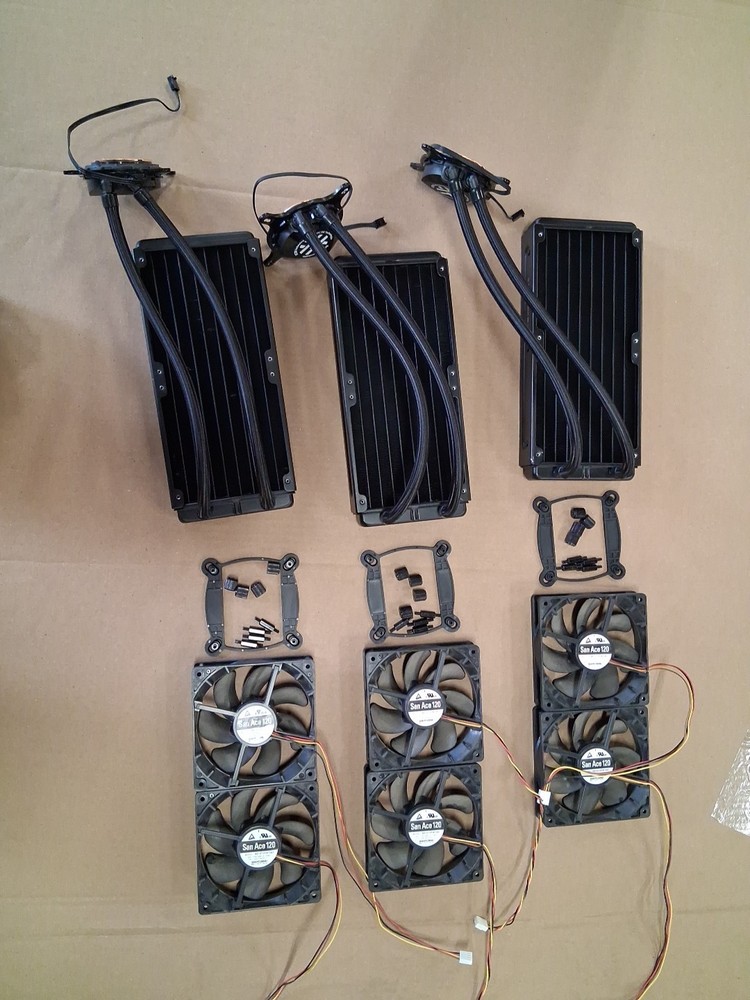 Asetek 670LT 240mm Liquid CPU Coolers