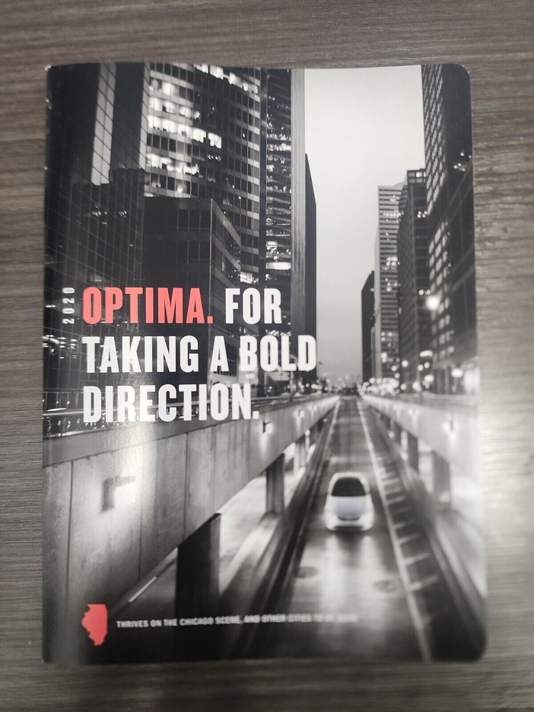 2020 KIA OPTIMA 32-page Original Sales Brochure