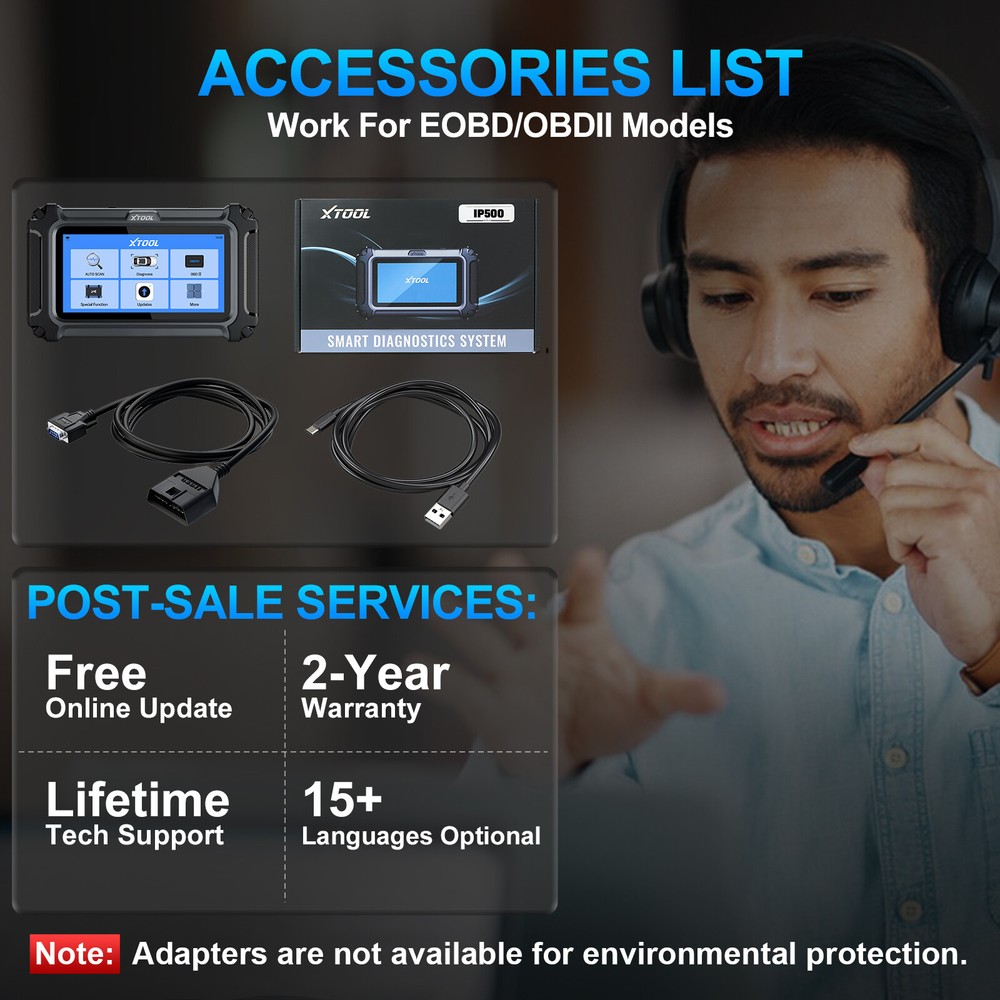 2024 XTOOL IP500 For BMW All System Scan Tool E.CU Coding 23+ Services CAN FD