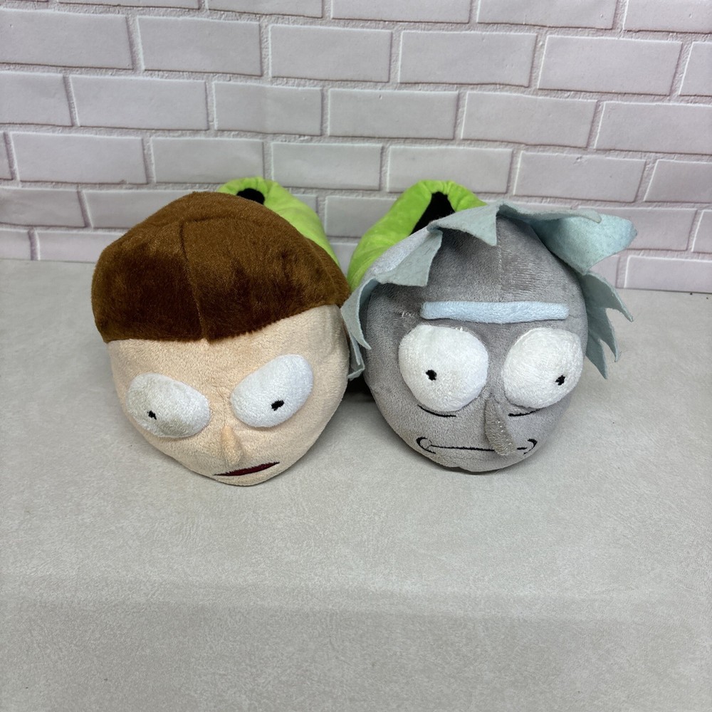 Rick and Morty Slippers (Size: Medium 7/8)