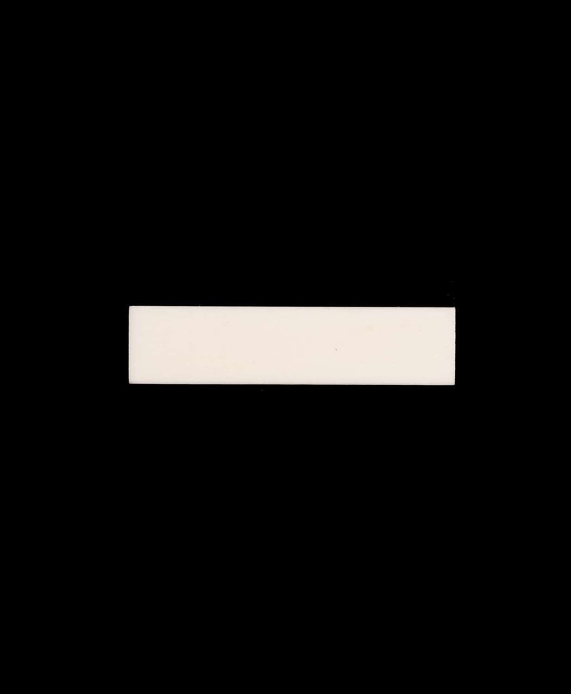 Tone Ninja Genuine Bone Nut Blank, Bleached 15/64" thick NBT-NB22