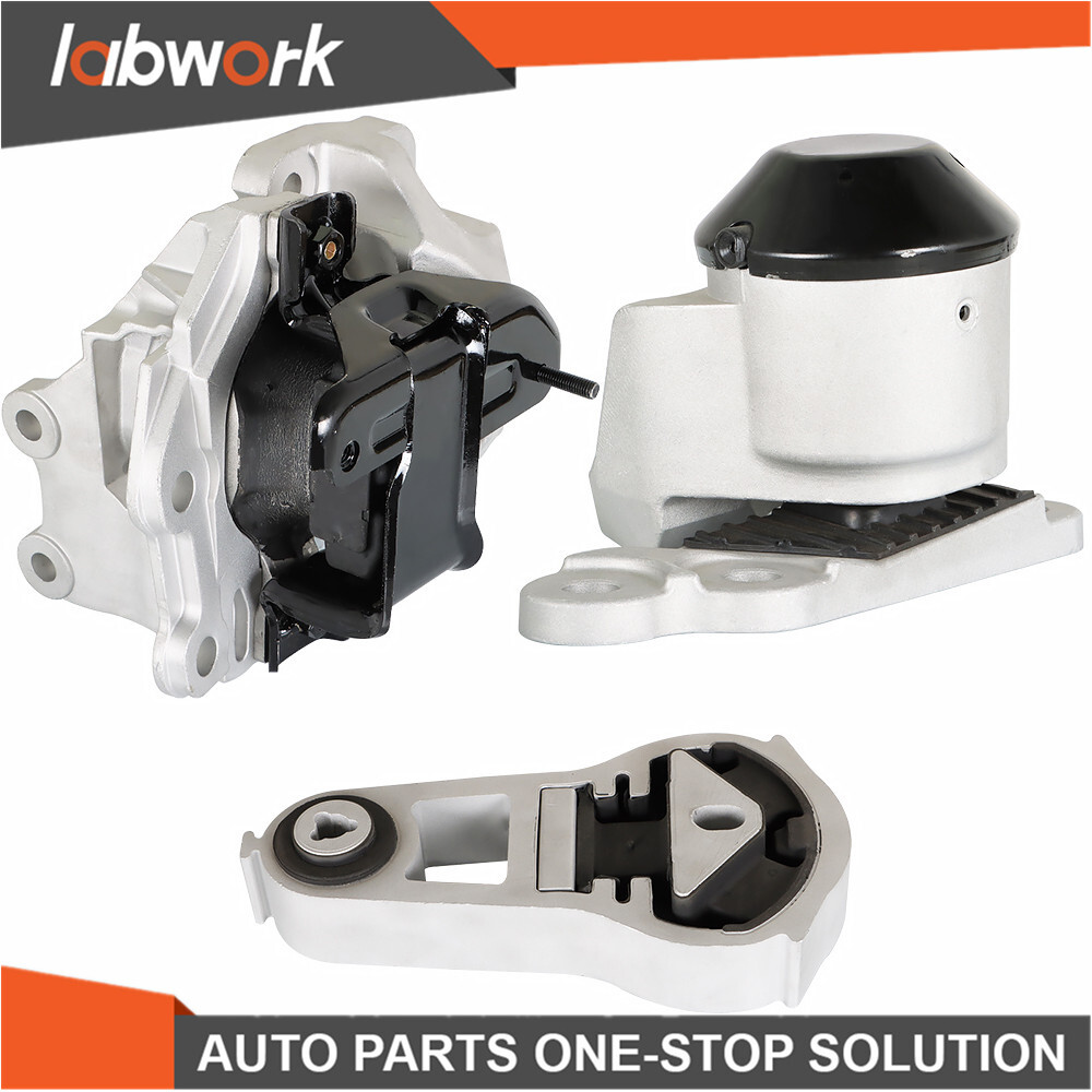 Labwork 3pc Motor Mount Kit For 11-15 Ford Explorer V6 3.5L Automatic Trans