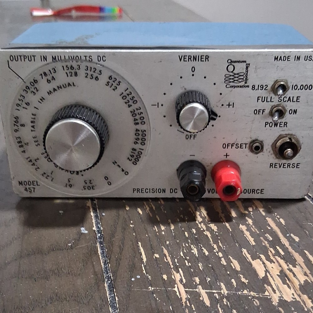 Quantum Corporation 457 Precision DC Voltage Source Signal Generator