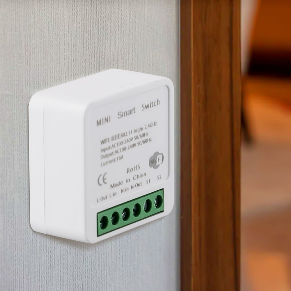 WiFi Smart Switch for Easy Installation Timer Function Seamless Integration