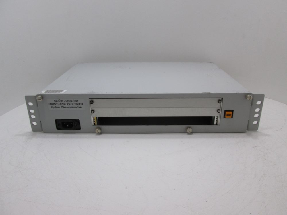 Cyclone 4-Link-AC Mulitirate SS7 Front-End Processor Chassis AC power No Modules